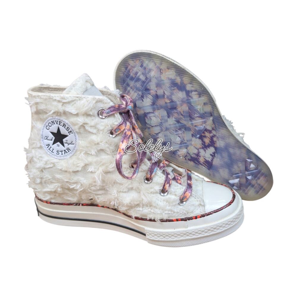 Converse x Isabel Marant Collab Chuck 70 Hidden Wedge Platform Sneaker Womens 8